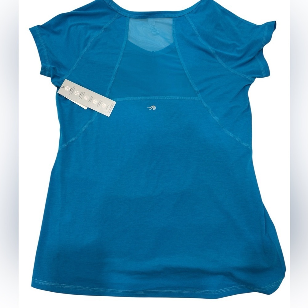 Ideology NWT Determined Blue Women's Top size M - Picture 3 of 7